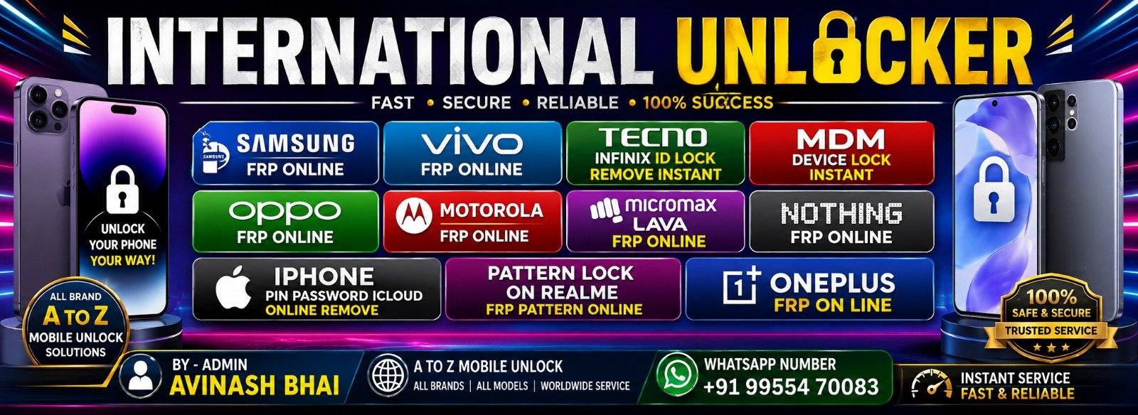 GSM Unlocker Team — Mobile unlock tools