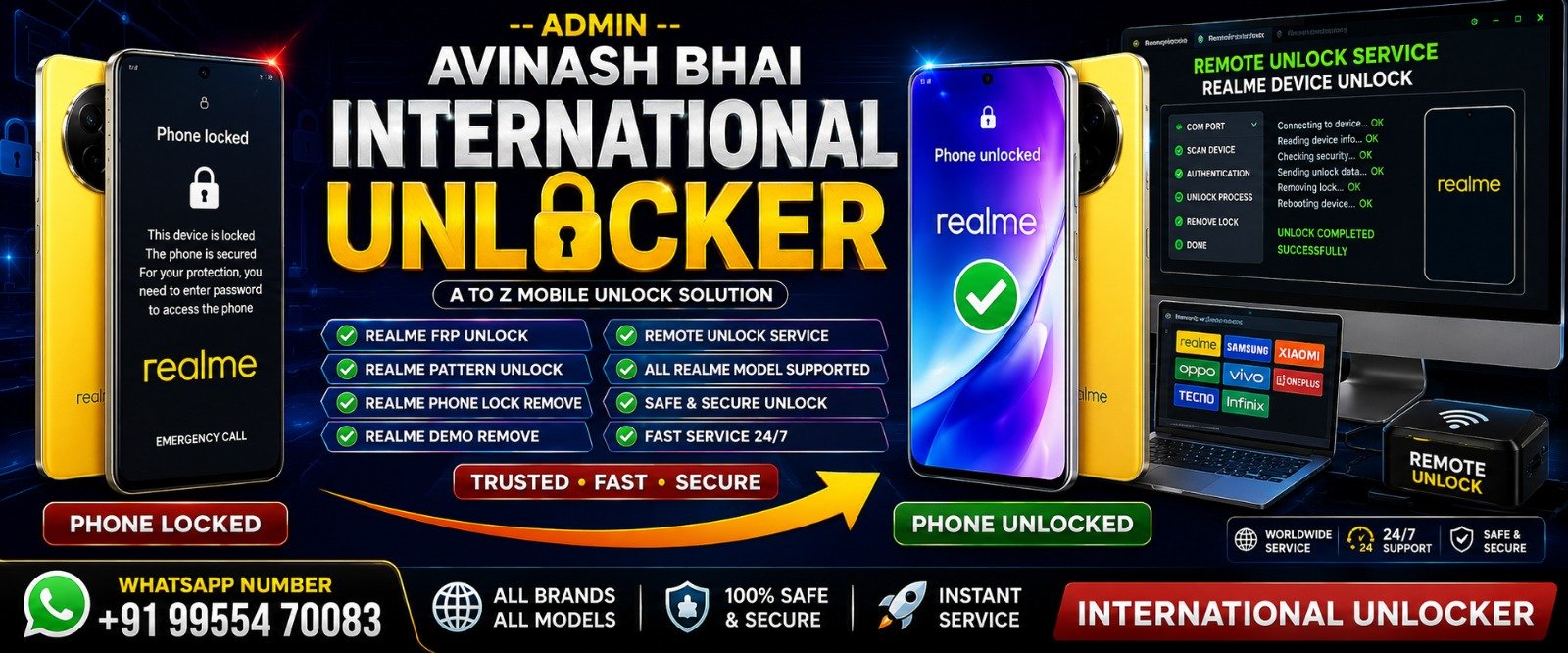 GSM Unlocker Team — Fast Secure Reliable